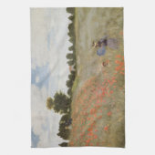 モネのケシ畑 キッチンタオル (縦)