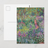 モネのジヴェルニー庭園 ポストカード (正面/裏面)