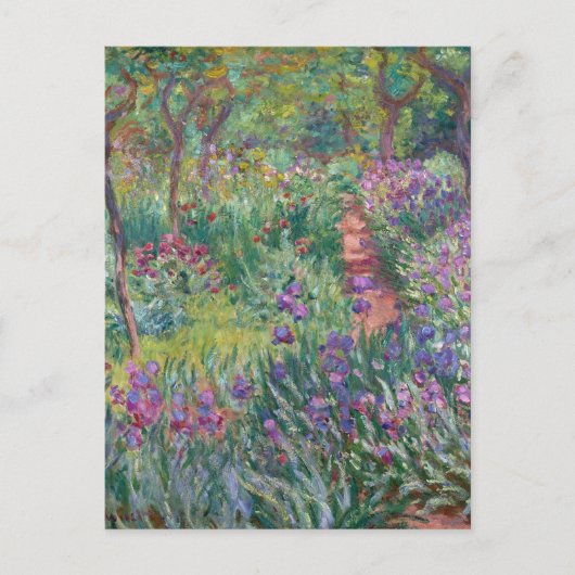 モネのジヴェルニー庭園 ポストカード (正面)