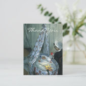 モネのジーン・モネが揺りかごに ポストカード (スタンド正面)