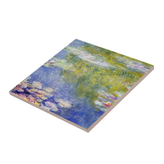 モネのスイレン池 タイル (側面)