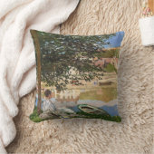 モネのセーヌ川で クッション (ブランケット)