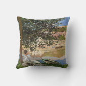 モネのセーヌ川で クッション (裏面)