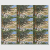 モネのセーヌ川で ラッピングペーパー (フラット)