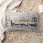 モネのヒバリ ランバークッション (ブランケット)