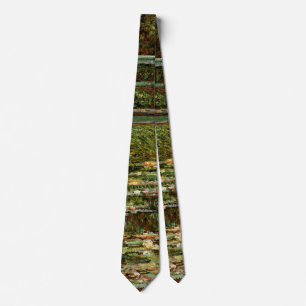 モネのフランスの日本橋アート ネクタイ