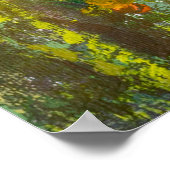 モネのフローラ画:印象派の風景 ポスター (角)