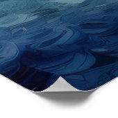 モネの垣間見る ポスター (角)