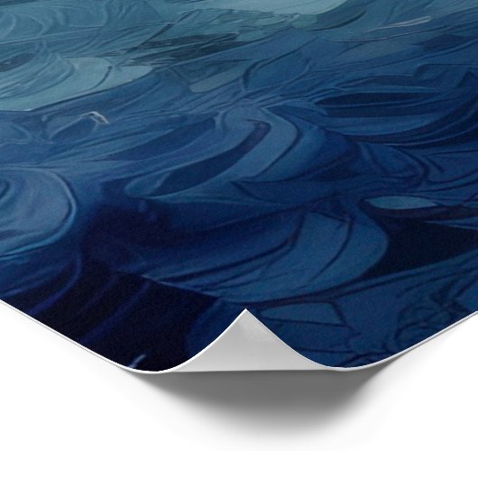 モネの垣間見る ポスター (角)