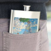 モネの女性と傘 印象派 フラスク (インサイチュ)