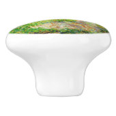 モネの女性ウィローズファインアート セラミックノブ (側面)