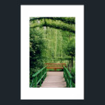 モネの家の敷地 ポスター<br><div class="desc">この写真は、フランスのジヴェルニーにあるクロード・モネの家の敷地内で撮ったものだ。</div>