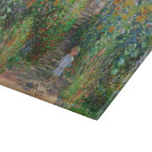 モネの庭 ヴェトゥイユ 印象派の花の絵画 カッティングボード (角)