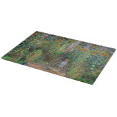 モネの庭 ヴェトゥイユ 印象派の花の絵画 カッティングボード (角)