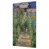 モネの庭 ヴェトゥイユ 印象派の花の絵画 クリップボード (左)