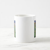 モネの庭 ヴェトゥイユ 印象派の花の絵画 コーヒーマグカップ (中央)