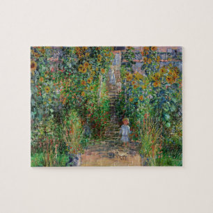 モネの庭 ヴェトゥイユ 印象派の花の絵画 ジグソーパズル