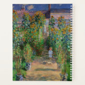 モネの庭 ヴェトゥイユ 印象派の花の絵画 プランナー手帳 (裏面)