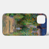 モネの庭 ヴェトゥイユ 印象派の花の絵画 Case-Mate iPhoneケース (裏面 (横))