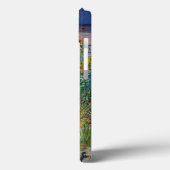 モネの庭 ヴェトゥイユ 印象派の花の絵画 Case-Mate iPhoneケース (裏面 / 左)