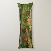 モネの日本風橋 ゲヴェルニー ボディピロー (裏面 (縦))