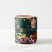 モネの春の花 ツートーンマグカップ (中央)