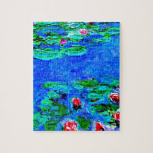 モネの有名絵画な睡蓮（マクロビュー）
