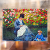 モネの母と子供の庭 ウィンドウサイン (シート2)