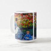 モネの母と子供の庭 コーヒーマグカップ (正面左)