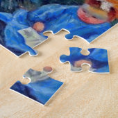 モネの母と子供の庭 ジグソーパズル (側面)