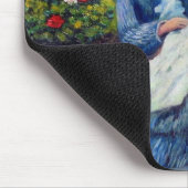 モネの母と子供の庭 マウスパッド (コーナー)