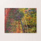 モネの水ゆり池と水の虹彩 ジグソーパズル (横)