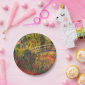 モネの水ゆり池と水の虹彩 ペーパープレート (パーティー)