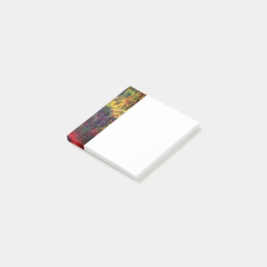 モネの水ゆり池と水の虹彩 ポストイット (アングル)