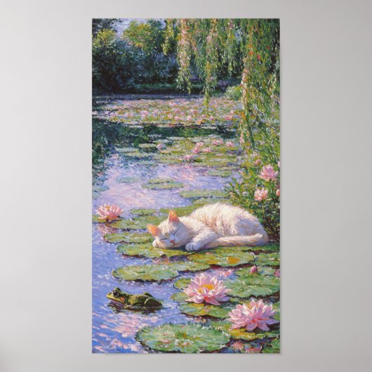 モネの猫たちの秘密 ポスター (正面)