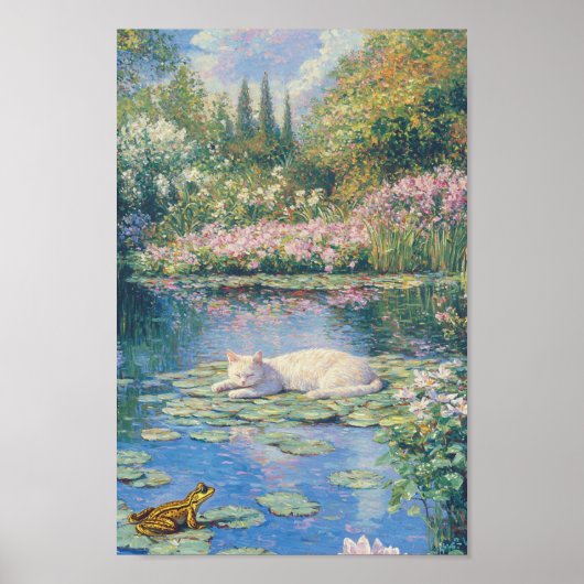 モネの猫たちの秘密 ポスター (正面)