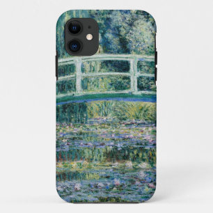 モネの睡蓮と日本の橋 iPhone 11 ケース