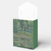 モネの睡蓮の池と足橋のパーティー フェイバーボックス (オープン)