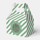 モネの睡蓮の池と足橋のパーティー フェイバーボックス (正面サイド)