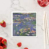 モネの睡蓮傑作絵画 スタンダードカクテルナプキン (インサイチュ)