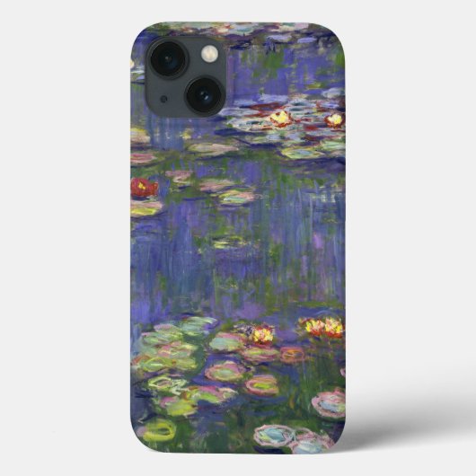 モネの睡蓮傑作絵画 Case-Mate iPhoneケース (裏面)