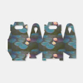 モネの睡蓮池の水面に浮かぶ睡蓮の絵 フェイバーボックス (折り畳みなし)