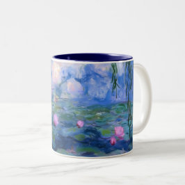 モネの睡蓮 コーヒーマグ ツートーンマグカップ