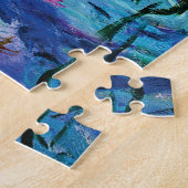 モネの睡蓮 ジグソーパズル (側面)