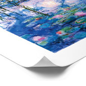 モネの睡蓮 ポスター (角)