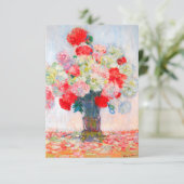 モネの芍薬 招待状 (スタンド正面)