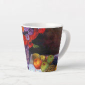 モネの花と果実 カフェラテマグ (右アングル)