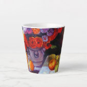 モネの花と果実 カフェラテマグ (正面)