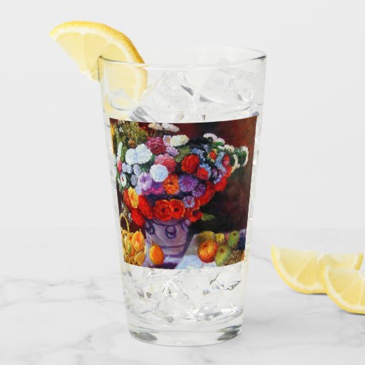 モネの花と果実 タンブラーグラス (アイス正面)