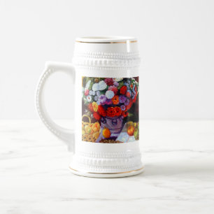 モネの花と果実 ビールジョッキ